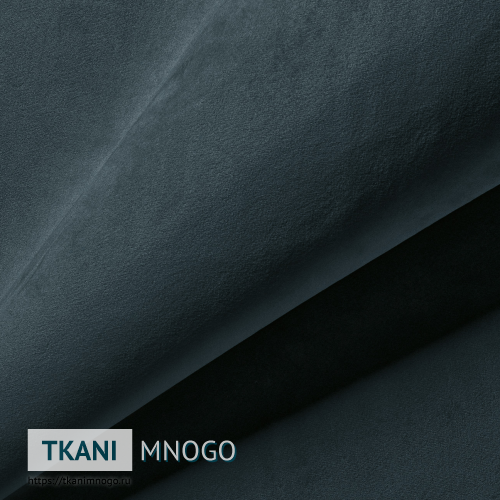 Фото ткани велюра “101-22” (однотонный серый)