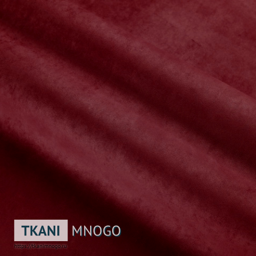Фото внешнего вида велюра “RJHM-36” (однотонный красный)