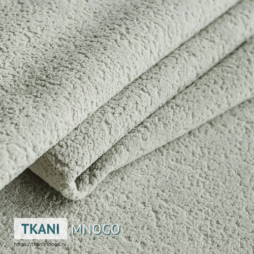 Фото внешнего вида велюра “23” (однотонный серый)